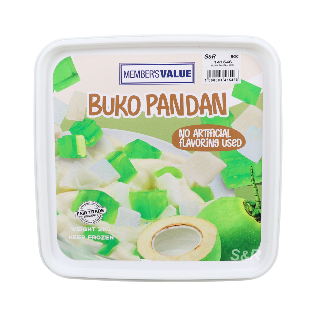 Member's Value Buko Pandan Ice Cream 2kg
